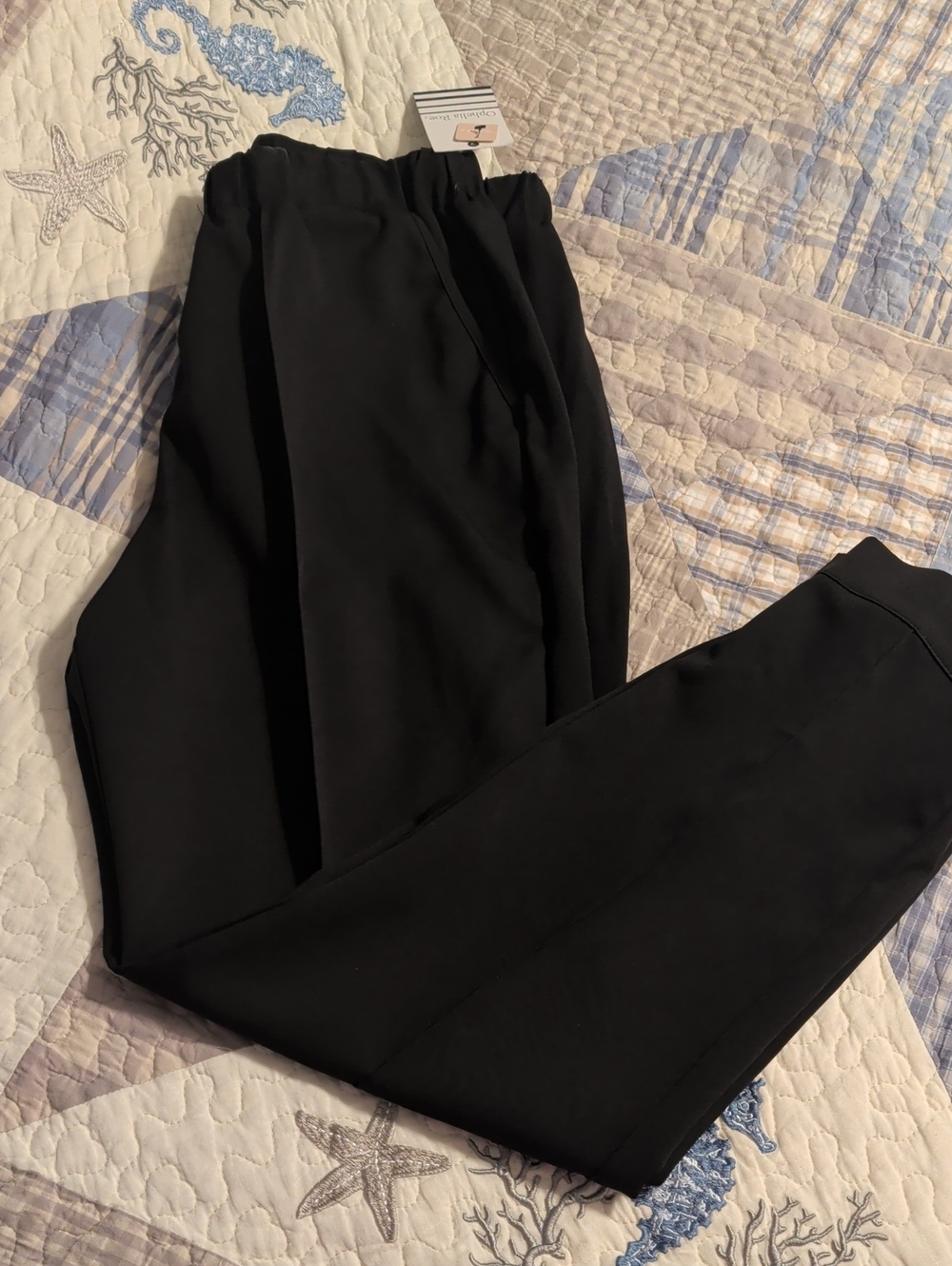 Ophelia Roe Black Dress Pants - Picture 1 of 4